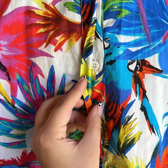 Tropical Love Moschino Shirt Size 4 - Picture 5 of 5